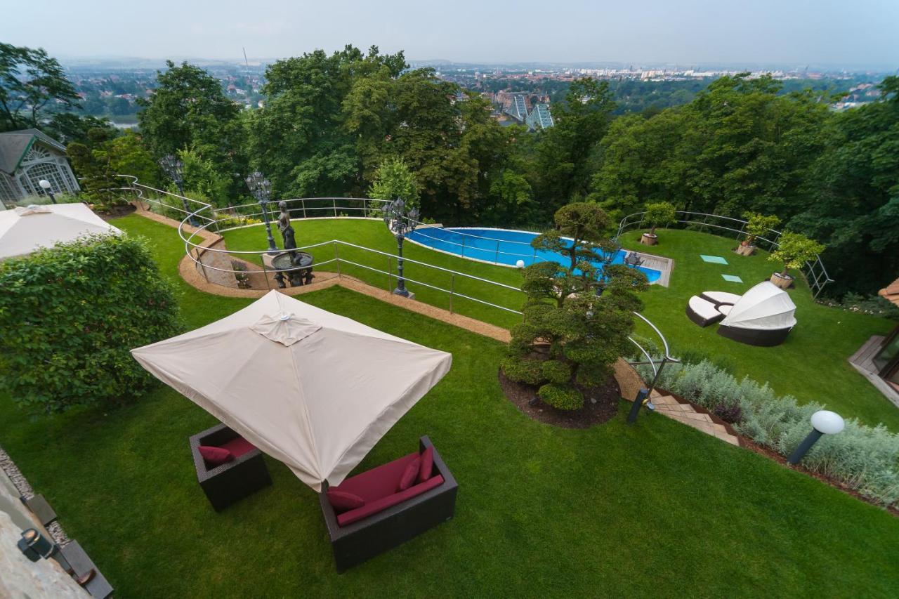 Villa Via Lapis - Panoramablick Ueber Dresden - Garten - Pool - Sauna - Luxus Екстер'єр фото